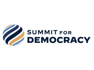 Summit for Democracy logo